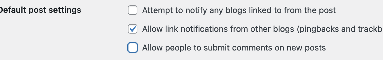 Allow people to submit comments on new posts